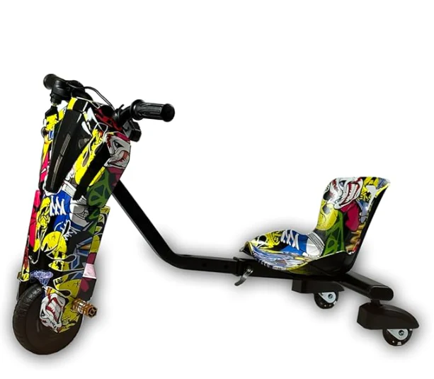 Kids Electric Ride-On Drifting Trike With music 360Β° Spin Age 3-7 - Image 10