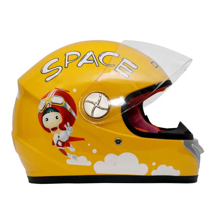 Kids Full Face Helmet Spiderman, Barbie Lightweight Motorcycle Helmet - Image 5