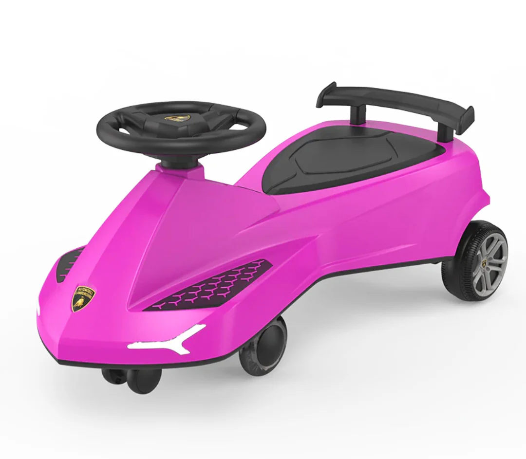 Kids Lamborghini Swing Car Ride on Age 3-5 Girls