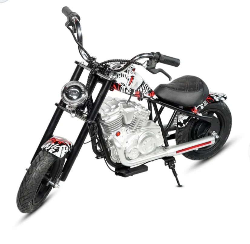 Kids Mini Harley Electric Bike 24V 180W Age 5-12 - Image 2