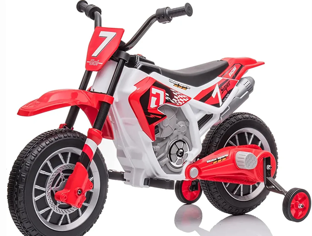 Kids Motorcycle Electric Dirt Bike Battery Powered Ride On 12v AGE 3-10 - Image 2