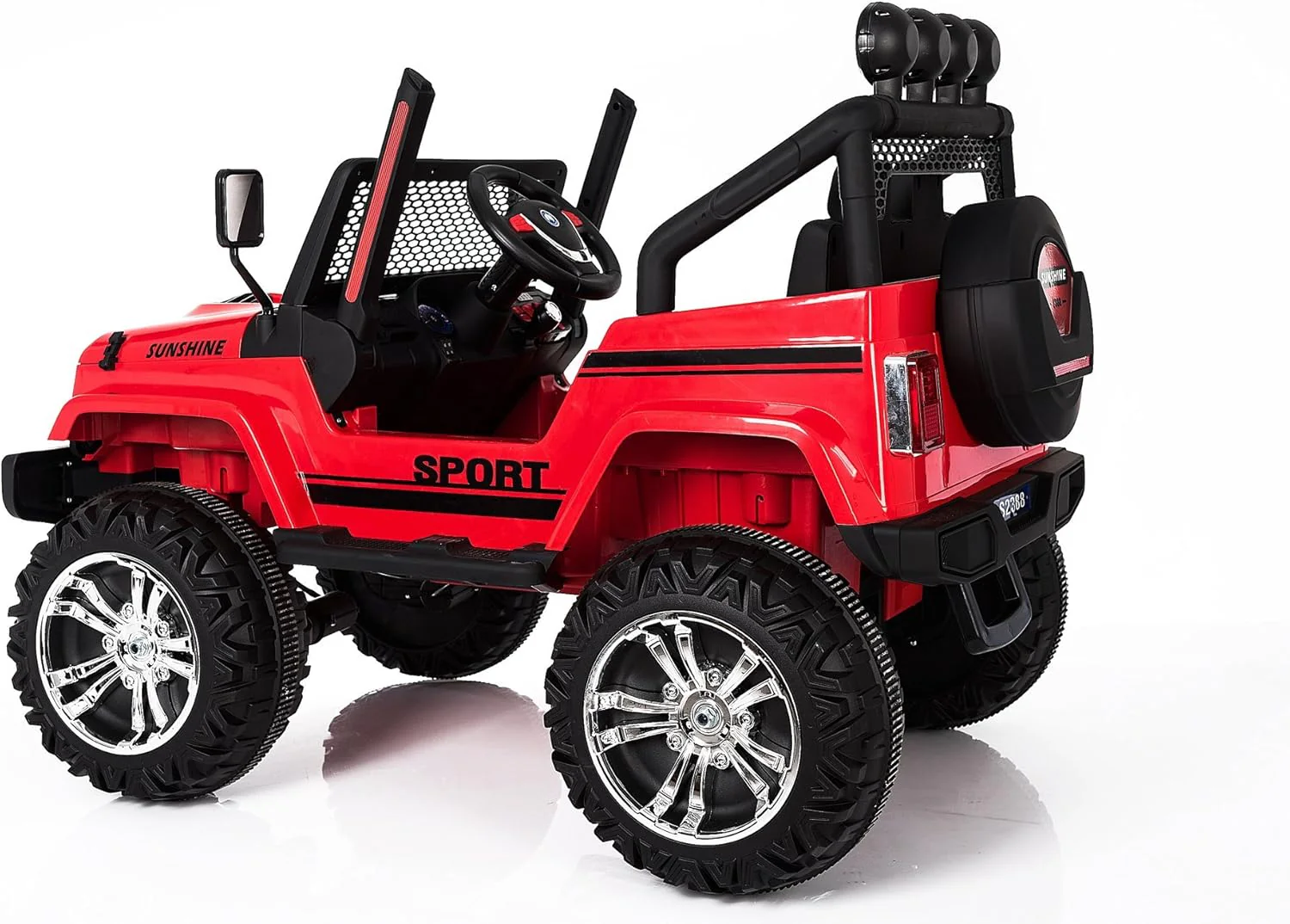 Kids Ride on 12V Wheelie Jeep Age 2-8 - Image 4