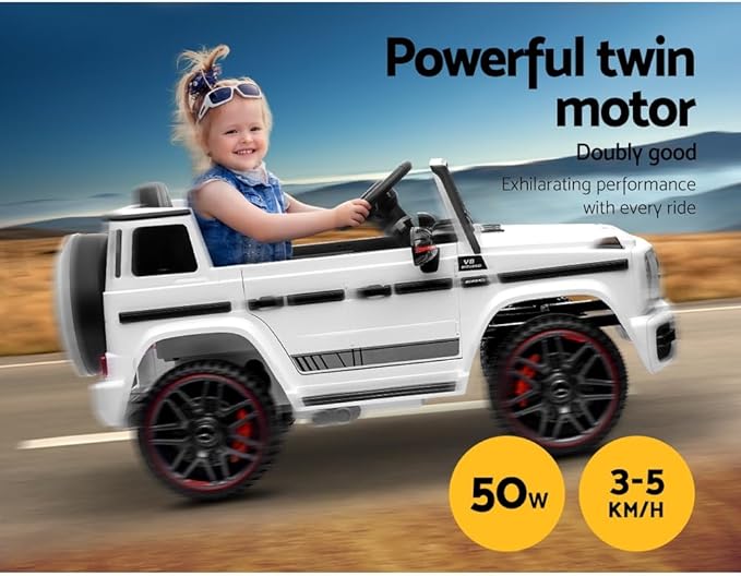 Kids Ride On Cars Mercedes-Benz Amg G63 Licensed With Remote Control Mp3 - Image 3