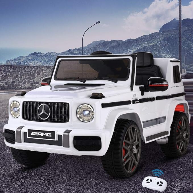 Kids Ride On Cars Mercedes-Benz Amg G63 Licensed With Remote Control Mp3 - Image 4