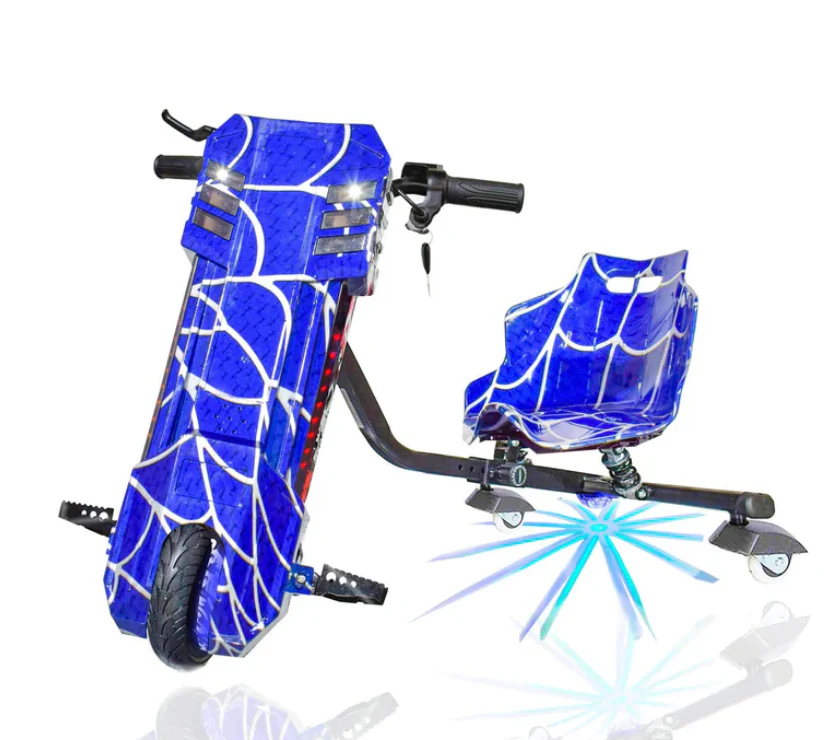 KIDS RIDEON DRIFT ELECTRIC SCOOTER 360 SPIN Age 3+ - Image 2
