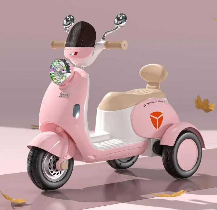 Kids Stylish Vespa Electric Trike Age 2-5 Years