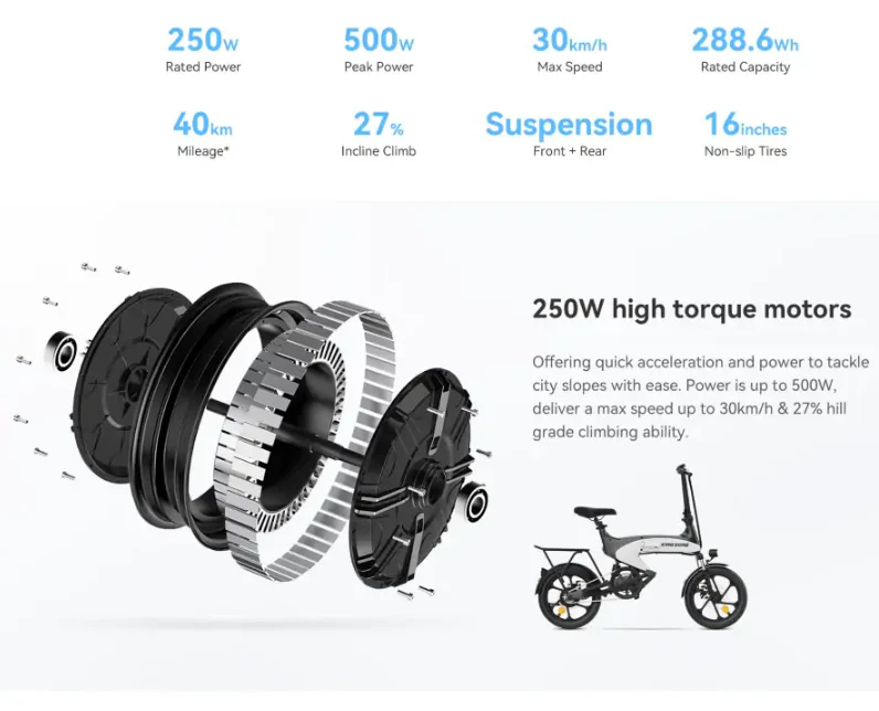 Kingsong Electric Bike KS-M2 - Image 2
