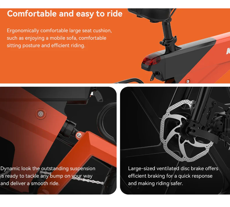 Kingsong M3 Electric Bike - Image 3