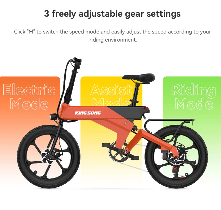 Kingsong M3 Electric Bike - Image 8