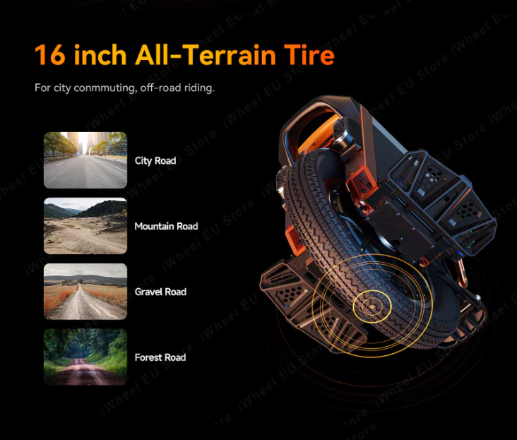 KingSong S16 Pro Electric Unicycle 120km range - Image 3