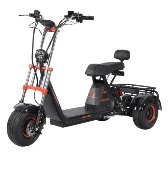 Kugoo C4 three-wheeled Harley electric scooter 48V 20Ah 800W - Image 2