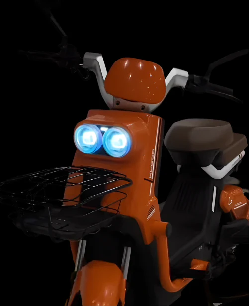 Kugoo East wind 17 Electric Bike With minions lights - Image 10