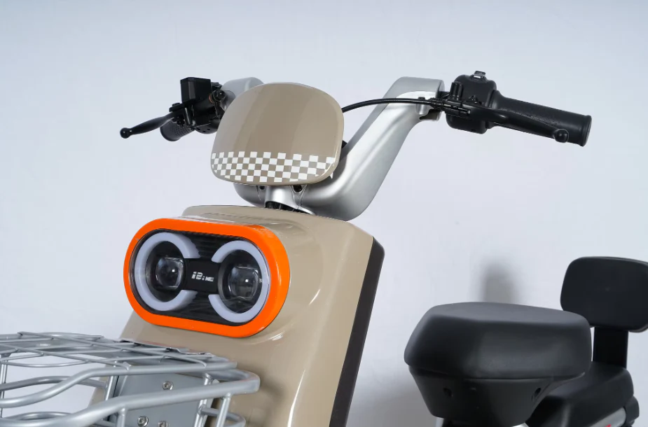 Kugoo Electric Bike with minions eyes two seater home cargo city rider - Image 5