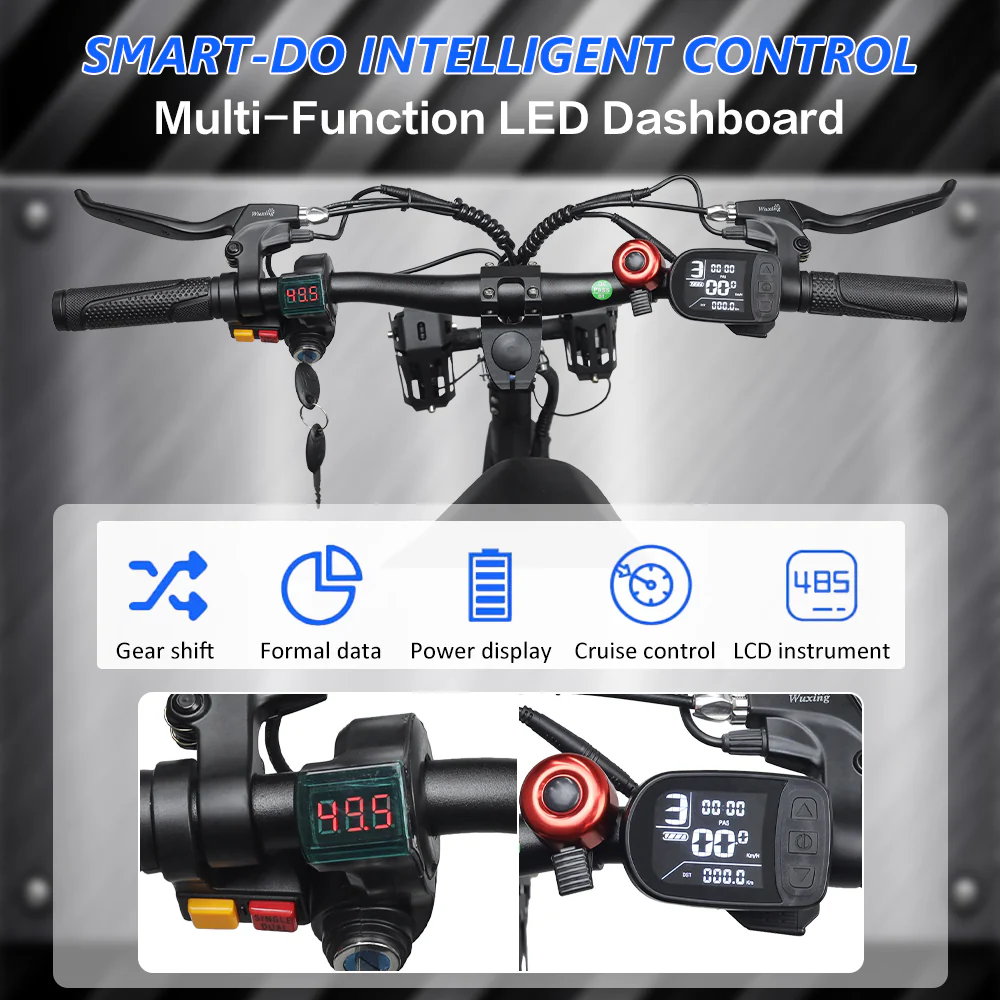 KUGOO G Booster OffRoad Electric Scooter with 1000W Dual motors 60kmh max speed 85km range - Image 3