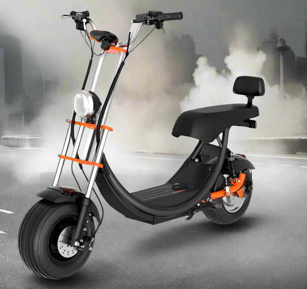 Kugoo Kirin C2 Pro Harley Electric Scooter 60km Range - Image 2