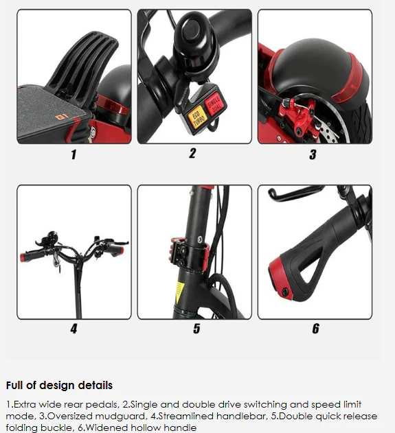 KUGOO KIRIN G1 Electric Scooter 2000W Dual Motor 65km max speed 65Km Range - Image 5