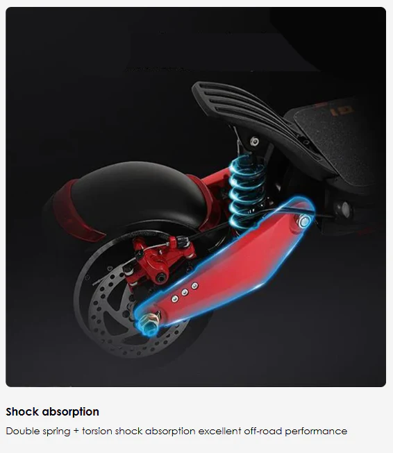 KUGOO KIRIN G1 Electric Scooter 2000W Dual Motor 65km max speed 65Km Range - Image 9