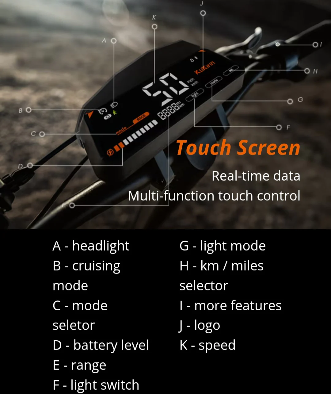 Kukirin G3 Electric Scooter -2025 New 48V 18Ah 1200W - Image 20