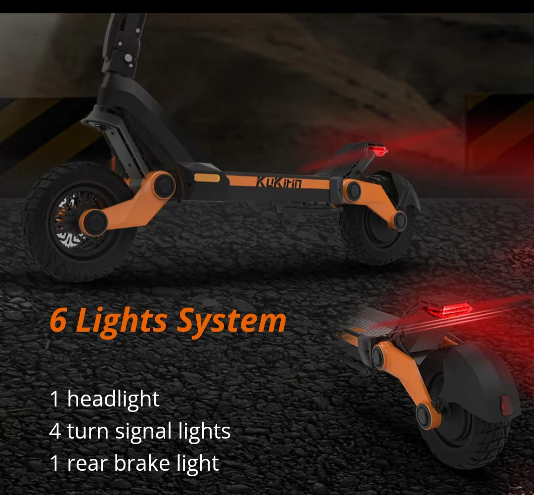 Kukirin G3 Electric Scooter -2025 New 48V 18Ah 1200W - Image 8