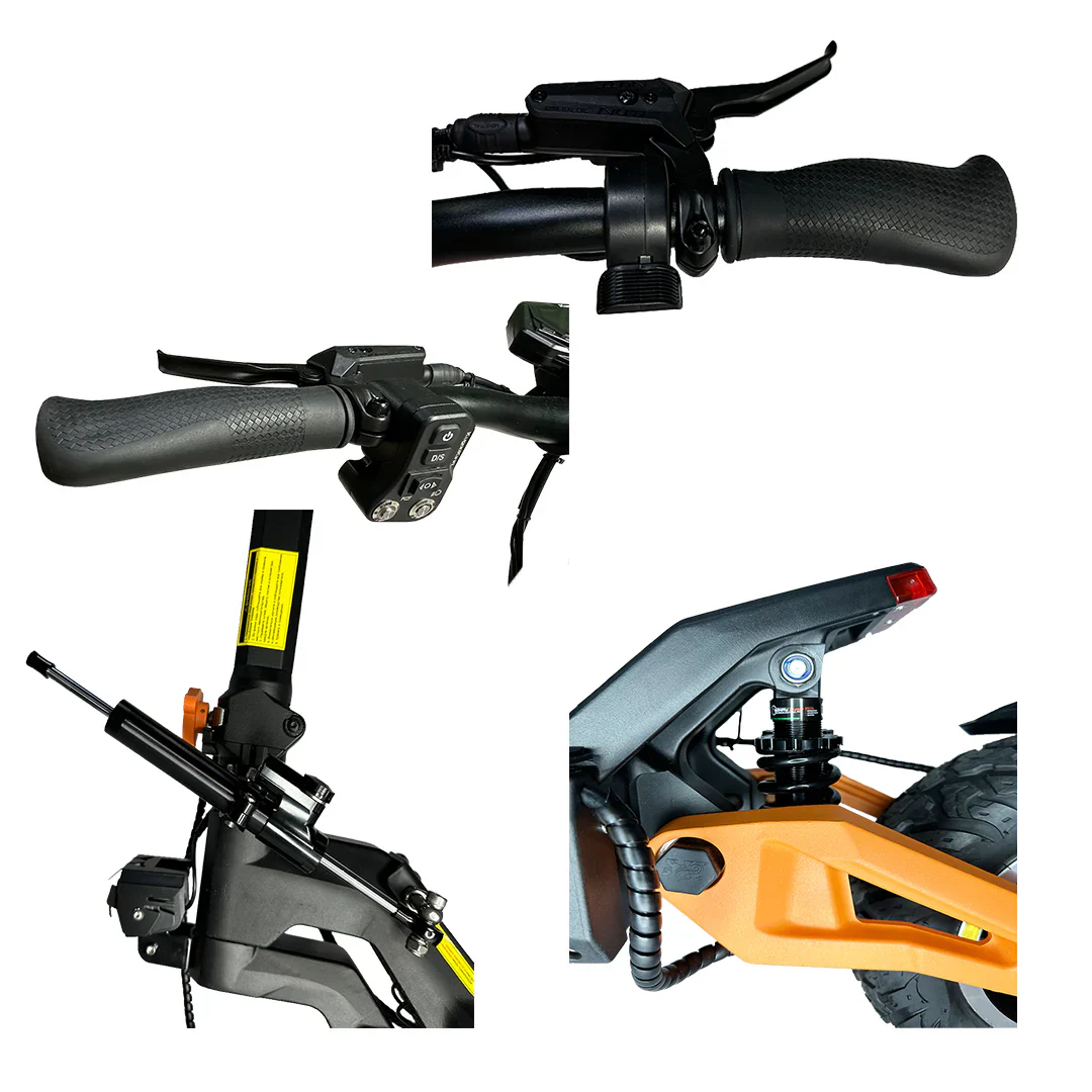Kugoo Kirin G4 Pro Electric Scooter 60V 35Ah 1600W Dual Motor 2024 Model - Image 8