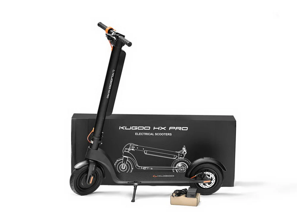 Kugoo kirin HX Pro Electric Scooter with removable Battery 12.8Ah 350W Range 43km 30kmh speed - Image 10