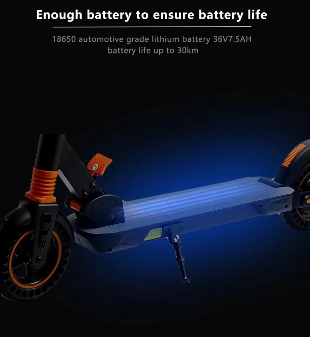 Kugoo kirin S1 Pro 36V 7.5Ah 350W - Image 4