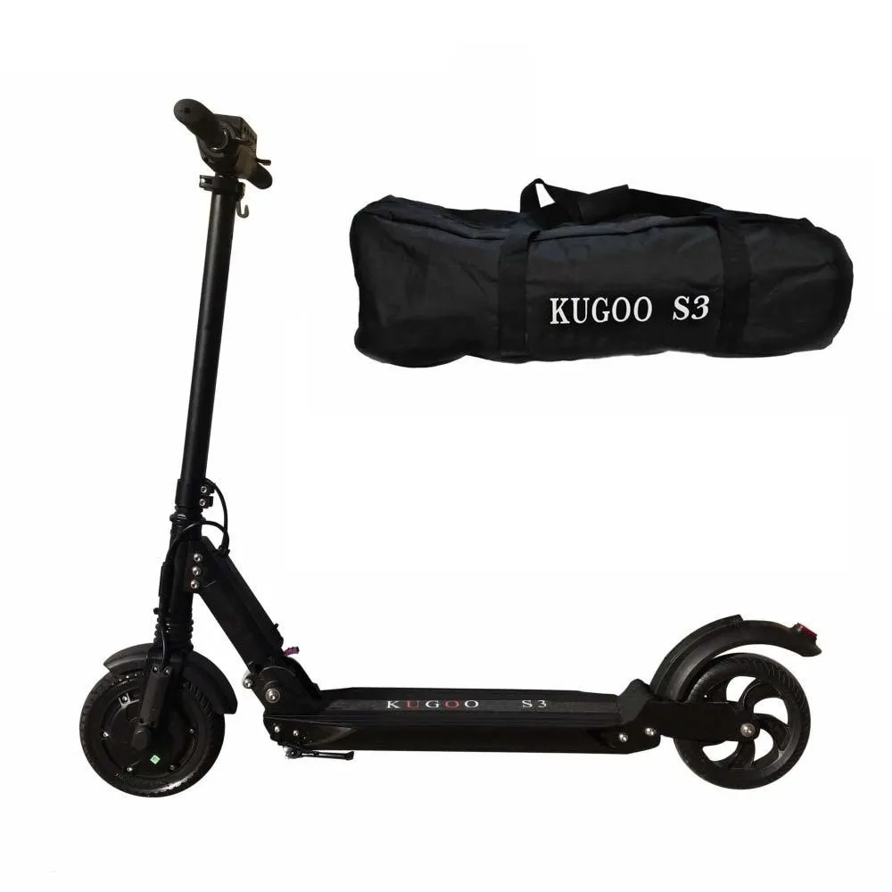 KUGOO Kirin S3 Electric scooter Light, Easy fast Powerful with Bag metro friendly 350W