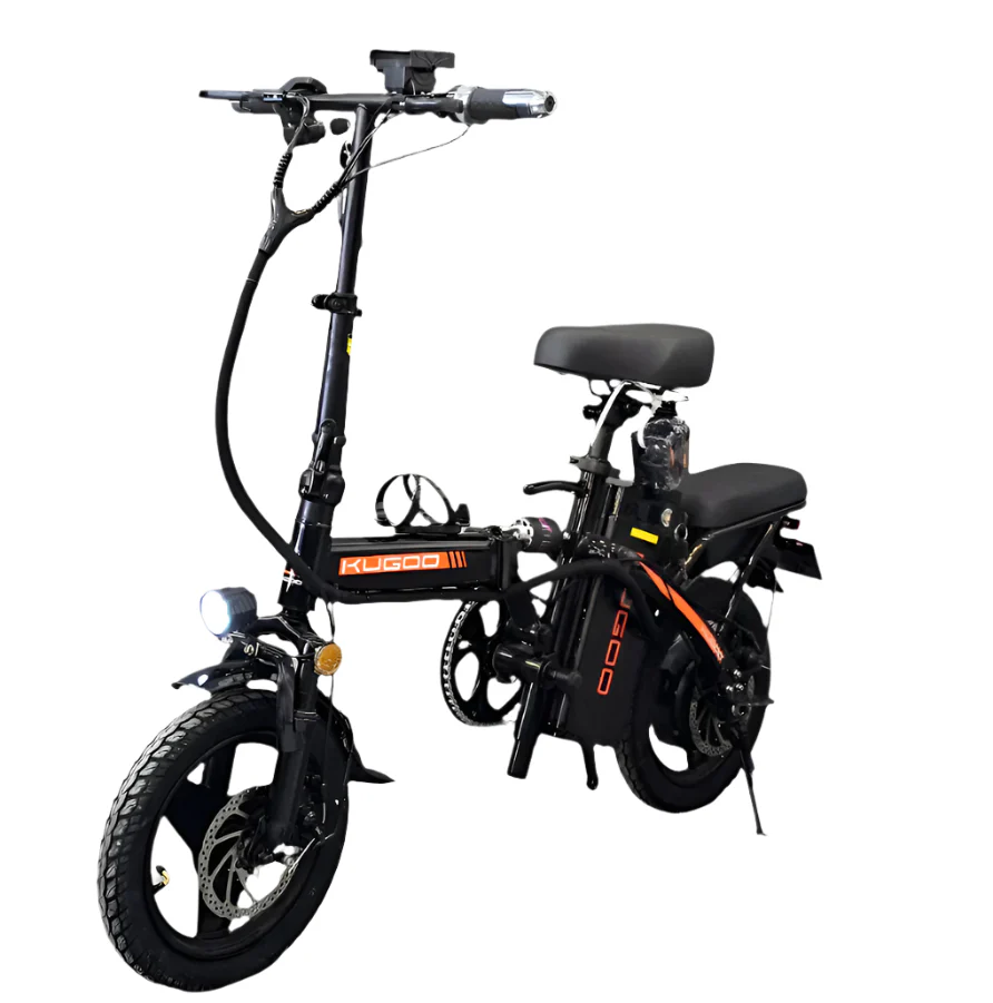 Kugoo T27 Foldable City Electric Bike with Removable Battery 48V 10.4Ah 350W