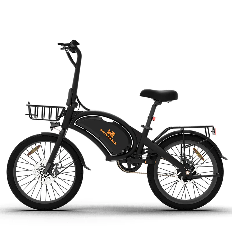 kugoo Kirin V1 Pro Electric bike 48v 25Ah 400W with Child carrying Rack & front Basket - Image 5
