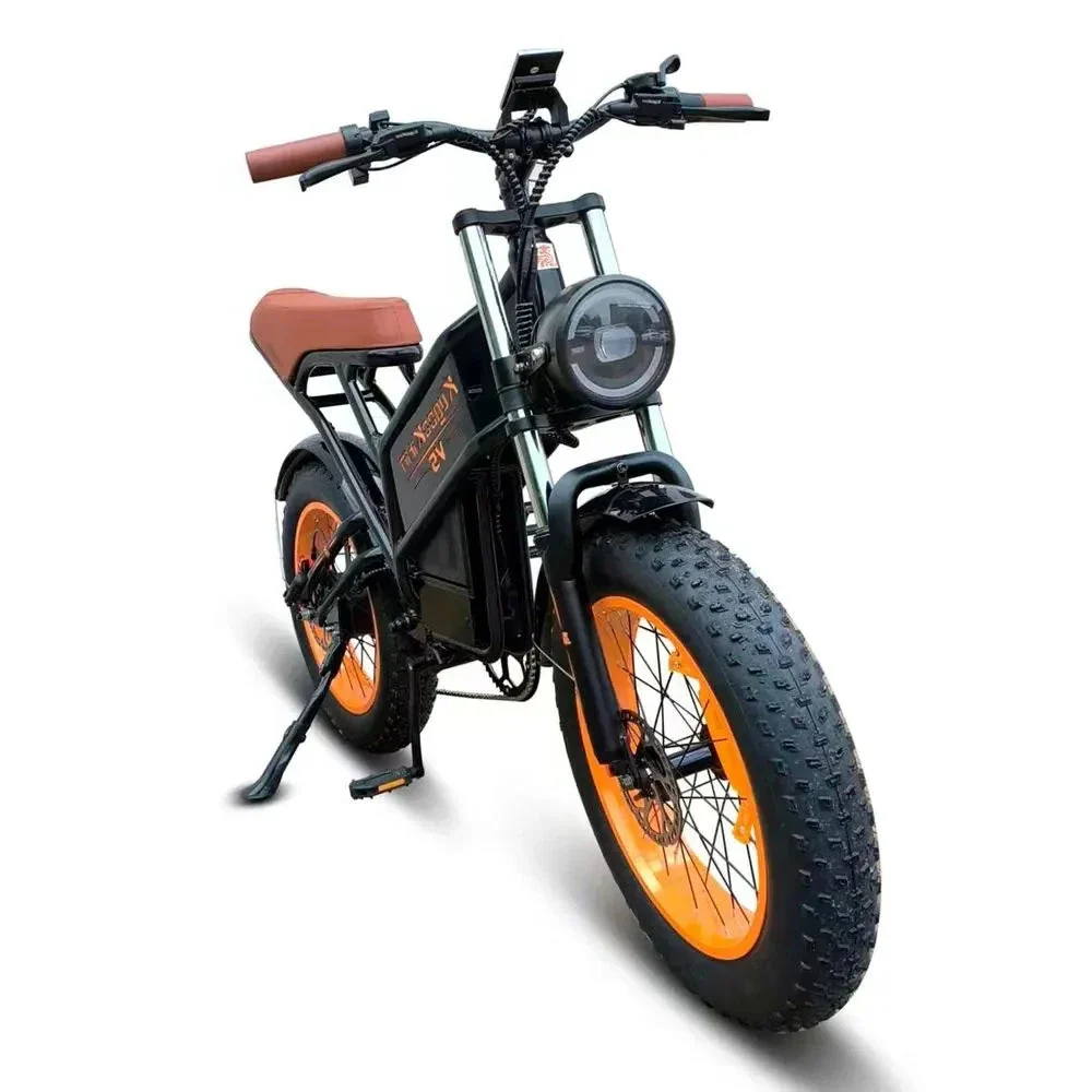 Kugoo Kirin V5 Fat Tire Electric Bike 20Ah 750W 50km Long Range high performance
