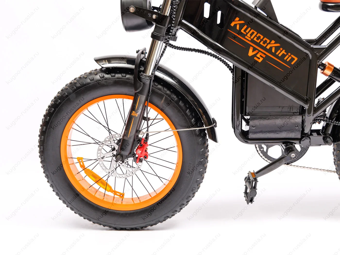 Kugoo Kirin V5 Fat Tire Electric Bike 20Ah 750W 50km Long Range high performance - Image 16