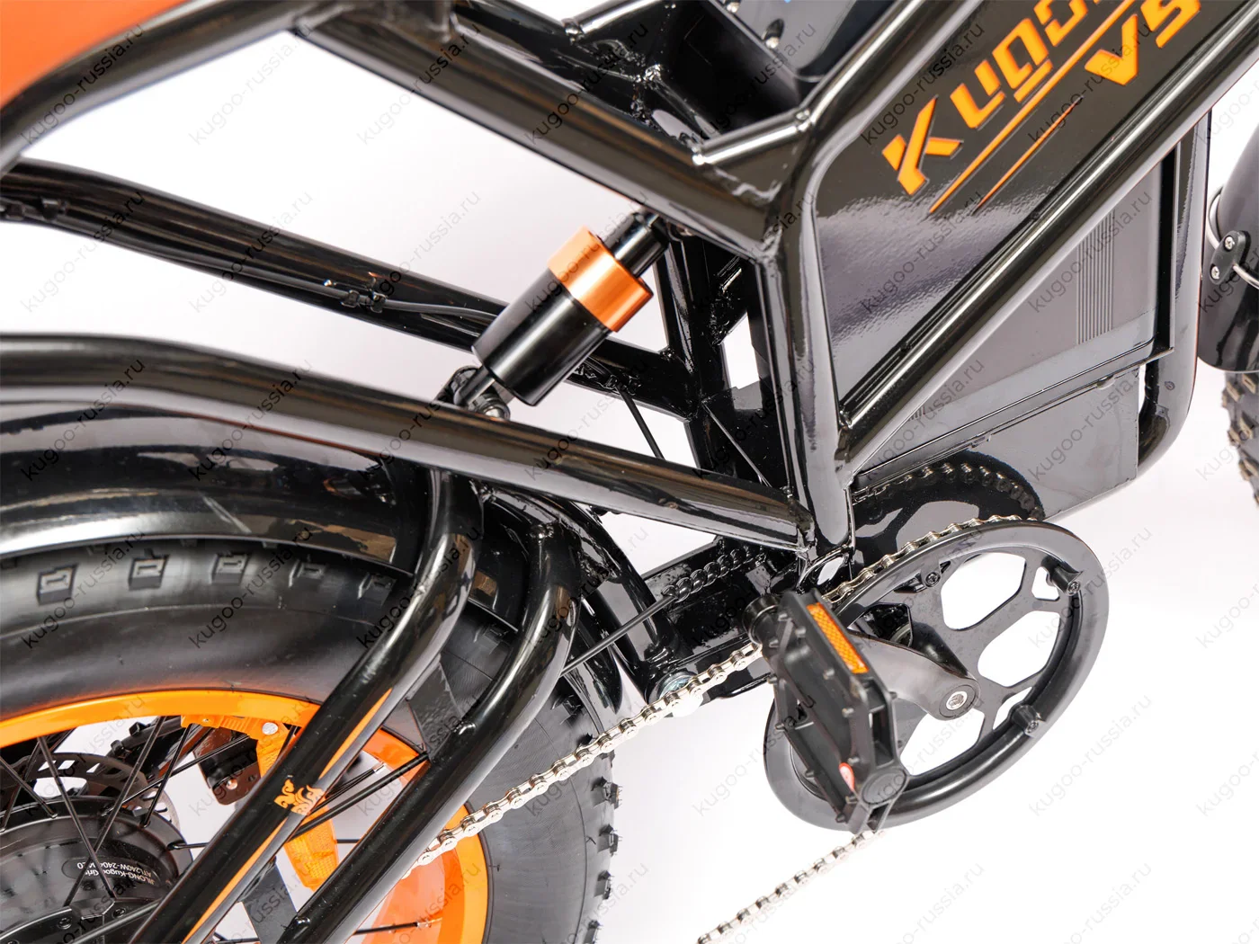 Kugoo Kirin V5 Fat Tire Electric Bike 20Ah 750W 50km Long Range high performance - Image 5