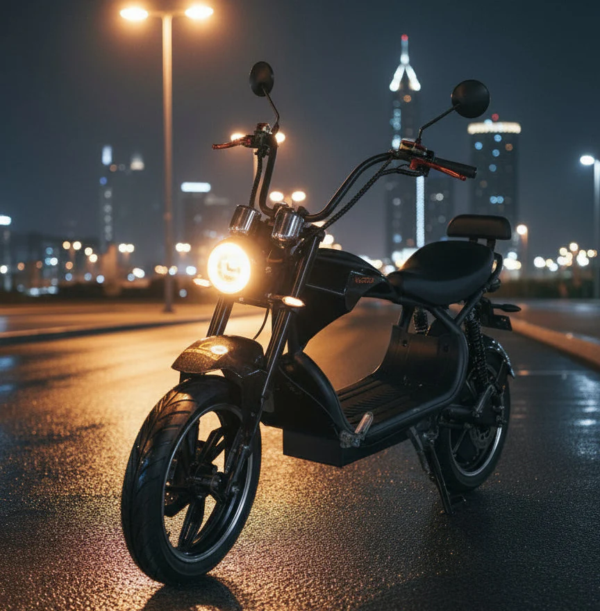 Kugoo M1 Fat Tire Harley Electric Bike 60V 20Ah 2000W - Image 5