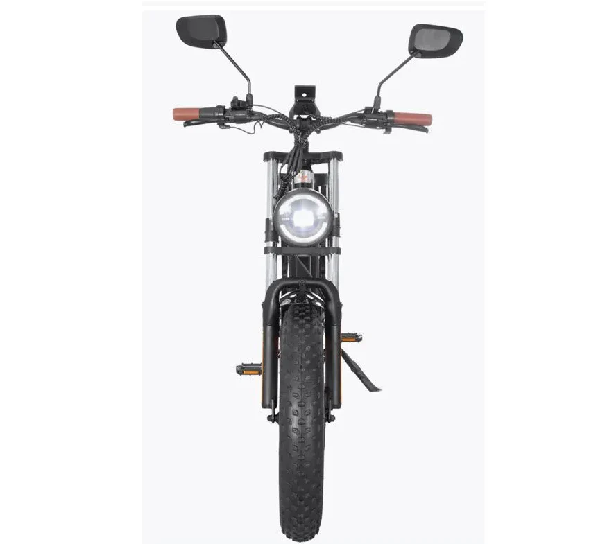 Kugoo V6 Harley Electric Bike 48V 28Ah 1000W Dual - Image 5
