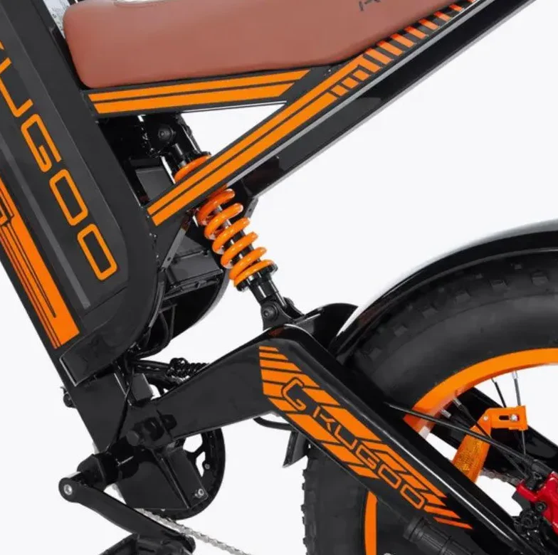 Kugoo V6 Harley Electric Bike 48V 28Ah 1000W Dual - Image 8