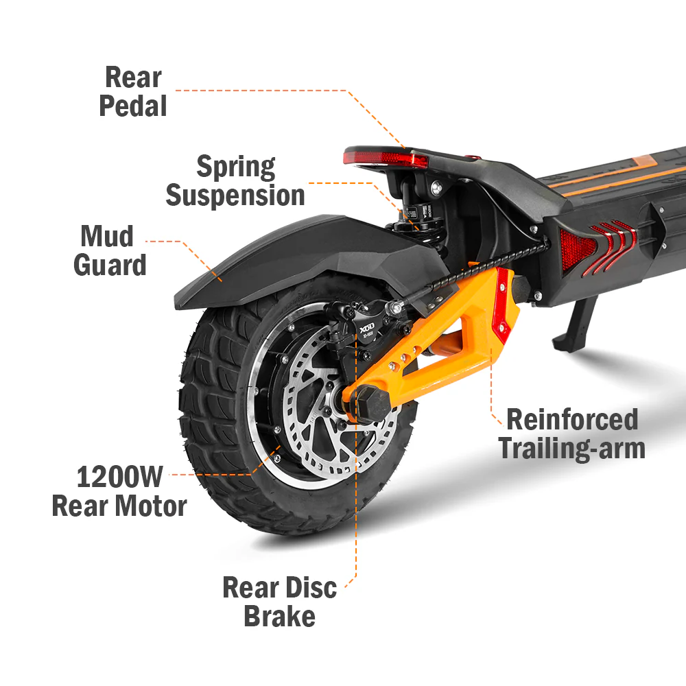 KuKirin G3 Pro Electric Scooter -52V 23Ah 1200W Dual motor ,Removable Battery- 2026 Version - Image 20