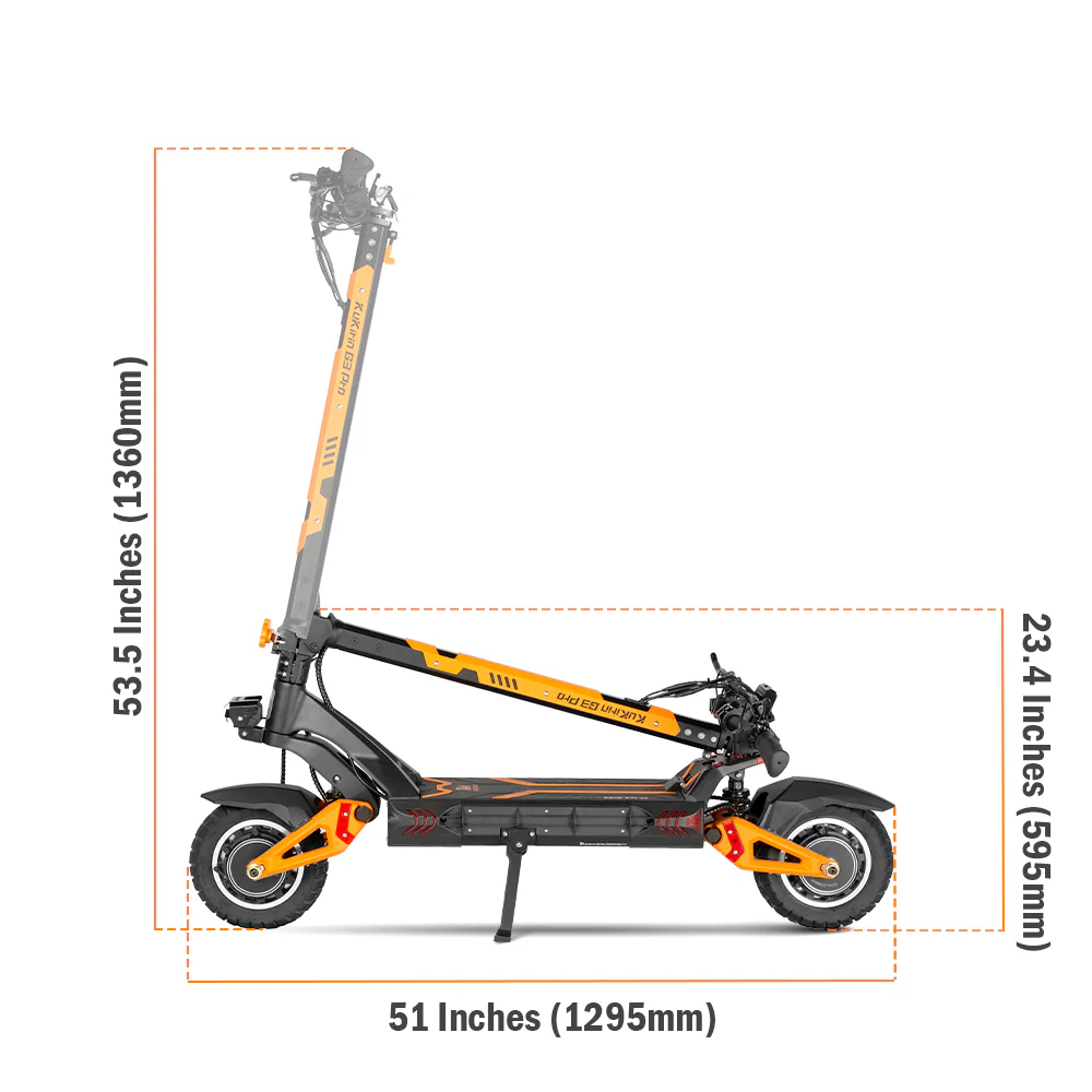 KuKirin G3 Pro Electric Scooter -52V 23Ah 1200W Dual motor ,Removable Battery- 2026 Version - Image 29