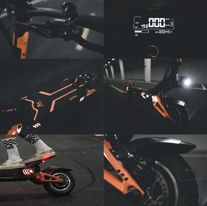 KuKirin G3 Pro Electric Scooter -52V 23Ah 1200W Dual motor ,Removable Battery- 2026 Version - Image 3