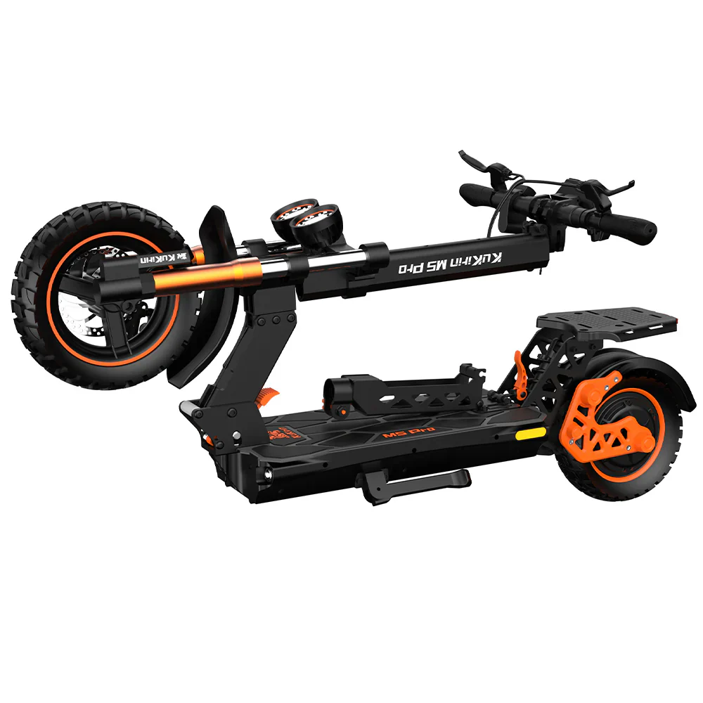 KUGOO KIRIN M5 Pro Electric Scooter 48V 20Ah 1200W max speed 52kmh Range 70Km with seat & luggage space - Image 4