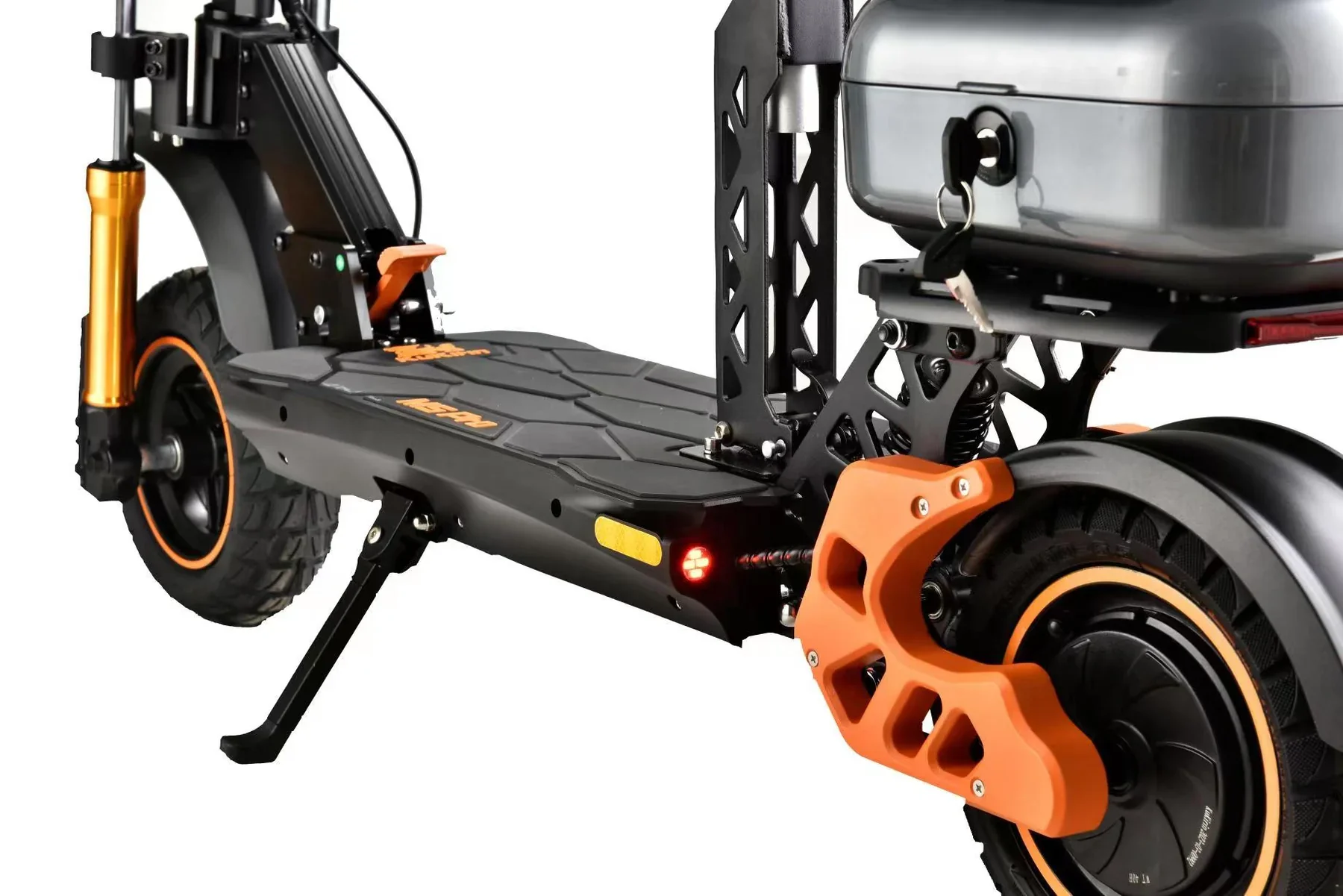 KUGOO KIRIN M5 Pro Electric Scooter 48V 20Ah 1200W max speed 52kmh Range 70Km with seat & luggage space - Image 5