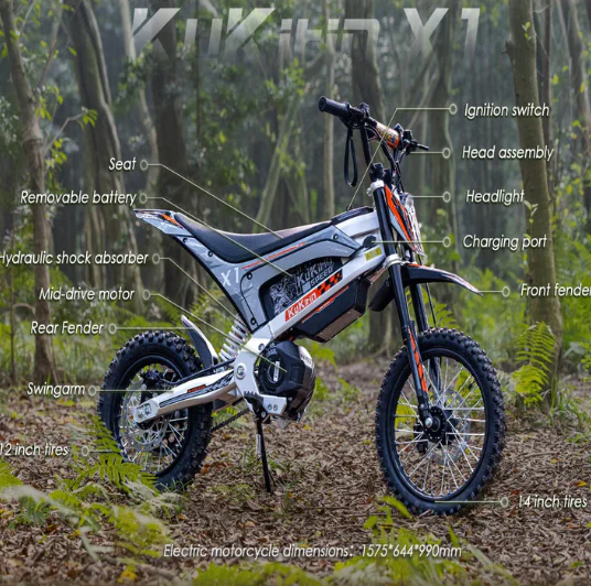 Kukirin X1  Electric Dirt Bike 2026 Version - Image 4