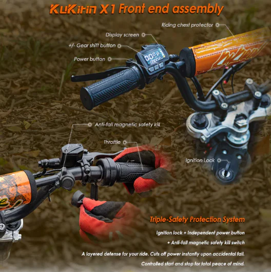Kukirin X1  Electric Dirt Bike 2026 Version - Image 5
