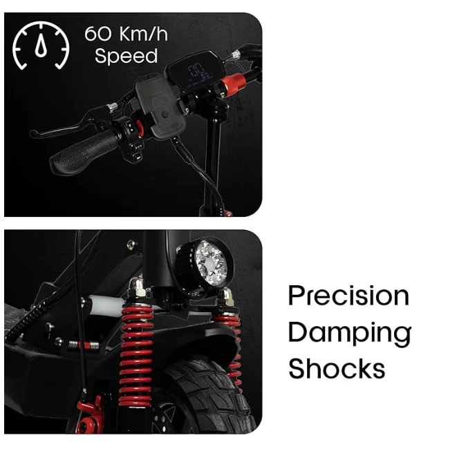 L12 Electric Scooter 48V 13Ah 600W With Fast Charging - Image 11