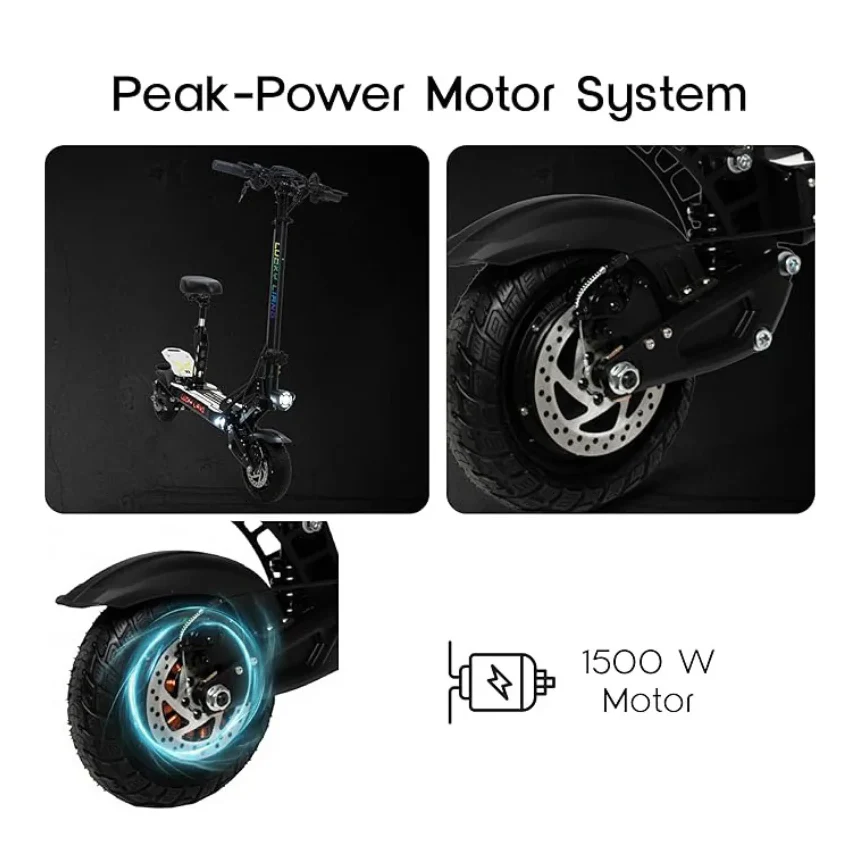 L2 Pro Electric Scooter with Seat for Adults β48V18AH 1500W Power - Image 2