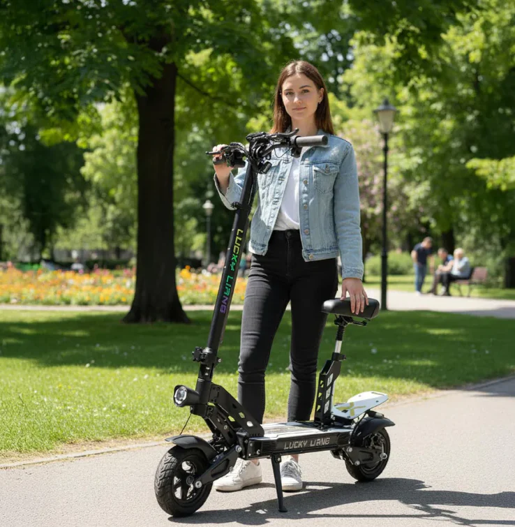 L2 Pro Electric Scooter with Seat for Adults β48V18AH 1500W Power - Image 6