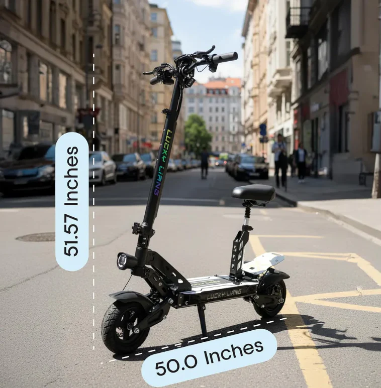 L2 Pro Electric Scooter with Seat for Adults β48V18AH 1500W Power - Image 7