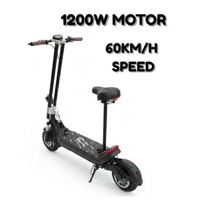 L4 Pro Electric Scooter 48V 21.8Ah 1200W Dual - Image 2