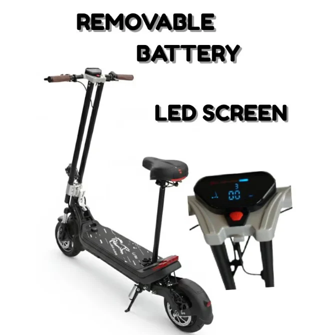 L4 Pro Electric Scooter 48V 21.8Ah 1200W Dual - Image 4