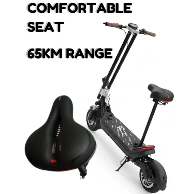 L4 Pro Electric Scooter 48V 21.8Ah 1200W Dual - Image 5