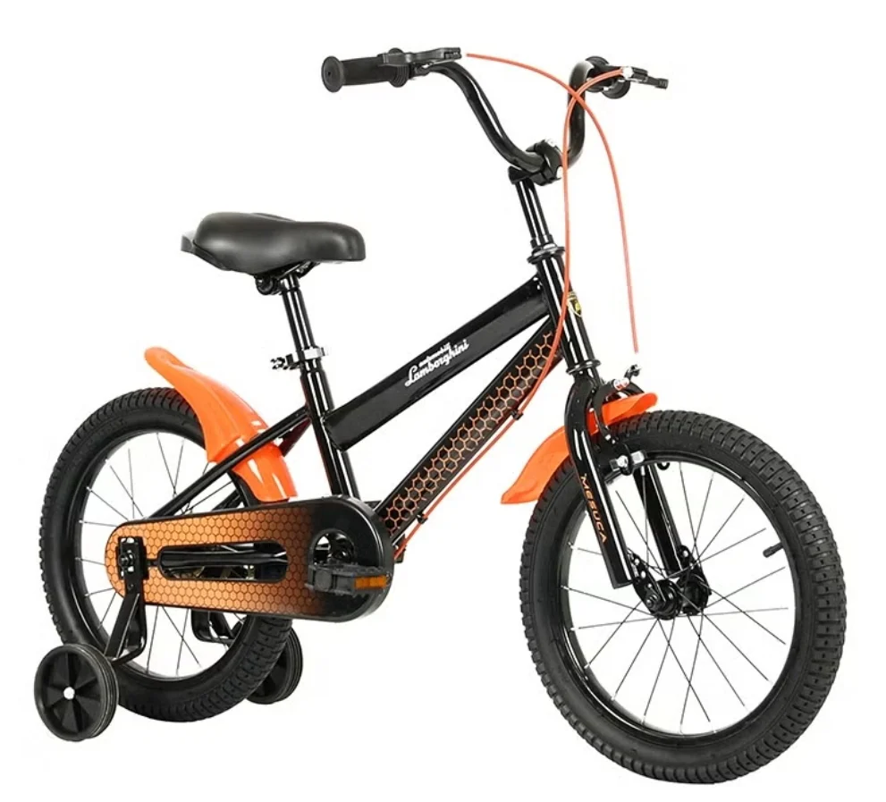 Lamborghini Kids Bicycle 16 Inch Orange-Age 5+ - Image 2